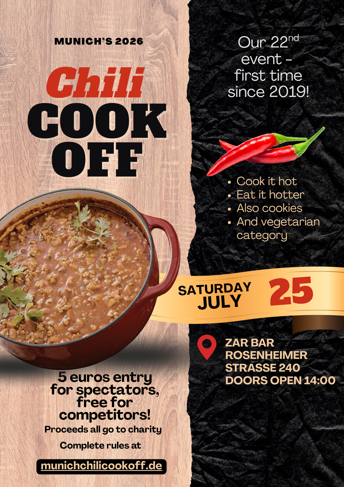 Munich Chili Cookoff 2026